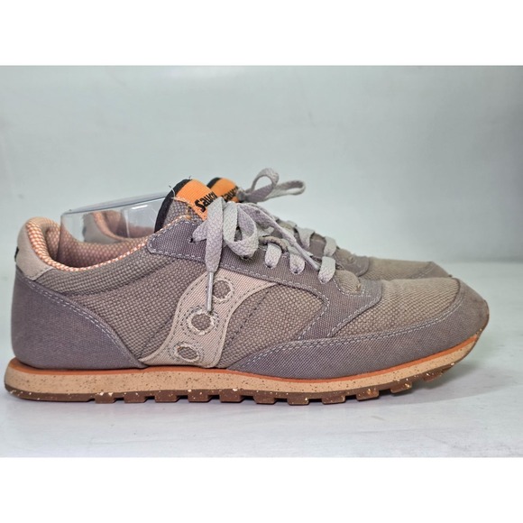 Saucony Other - Saucony Jazz Men's Sneakers Size 9 Brown Gray Athletic Pro Vegan Running Shoes